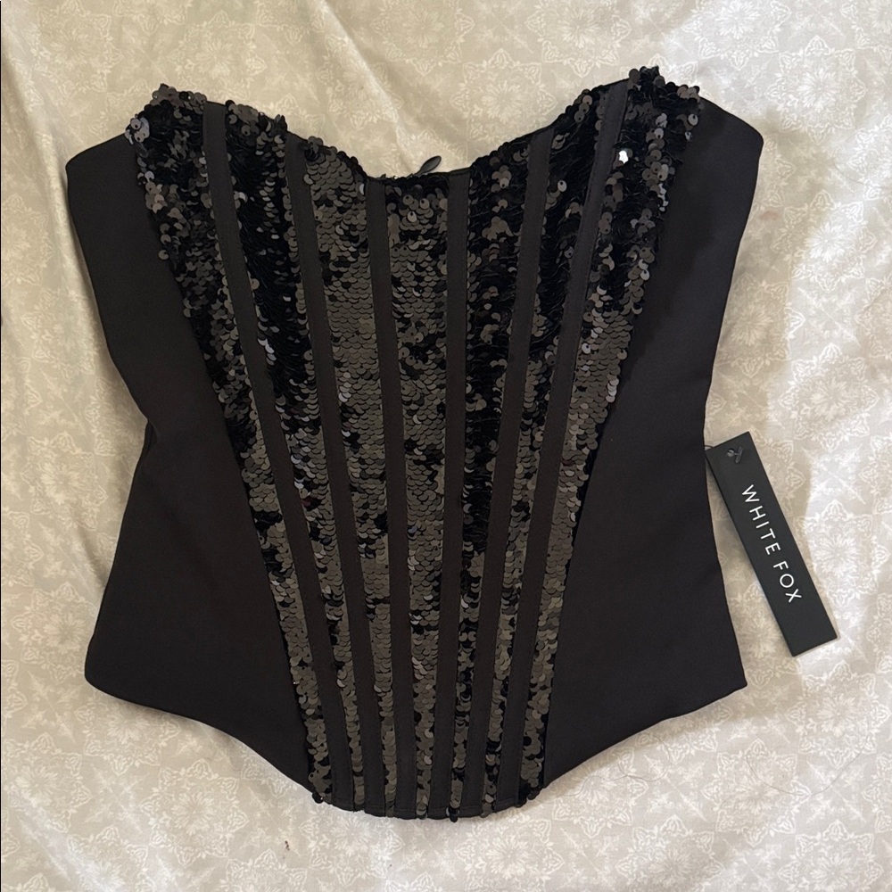 White Fox Corset